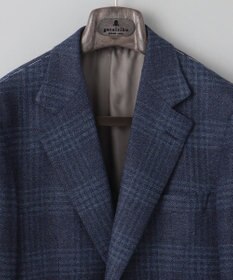 GOTAIRIKU 【Ermenegild Zegna/ゼニア】トロフェオ カシミヤ ジャケット_ネイビーチェック