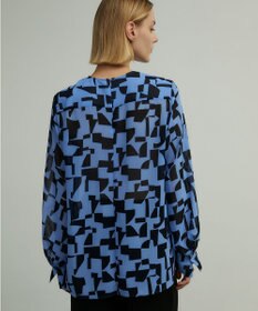 BEIGE， LUCIE / ノーカラーブラウス