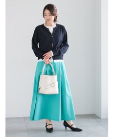 Te chichi 配色レイヤードカーディガン