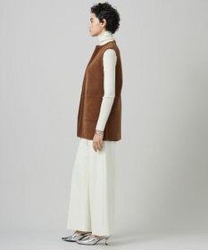 ICB 【洗える】 Peツイルダウンファブリック ワイドパンツ