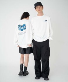 WEGO 【ユニセックス着用ITEM/SMLサイズ展開】アソートグラフィックプルオーバー