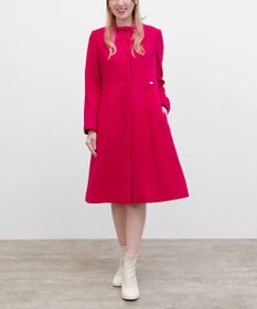 TOCCA 【WEB限定カラー有り】【消臭】MILKY PUFF リボンウールコート