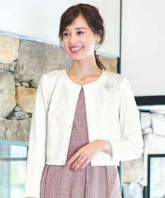 Tiaclasse L 【洗える】前開きポンチボレロ