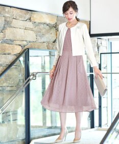 Tiaclasse L 【洗える】前開きポンチボレロ