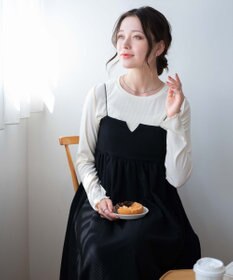 WEGO ソフトタッチクルーネックロンT