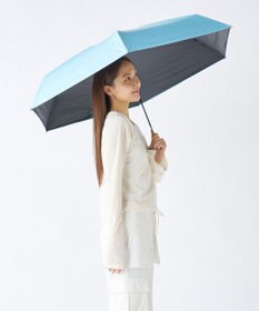 MOONBAT 【遮光100％/超軽量/大きめ】マジで軽い傘 晴雨兼用 折りたたみ日傘 マジカルテックプロテクション 61cm