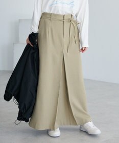 CRAFT STANDARD BOUTIQUE フロントタックロングスカート