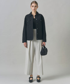 ICB L 【洗える】リーフラッセルレース ジャケット