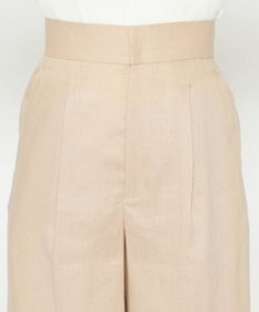 uncrave 【5周年企画・手洗い可】ライト リネン ワイドパンツ（uncrave STANDARD）