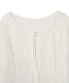 earth music&ecology レースフラワーブラウス