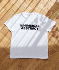 WEGO 【ANGIE VINTAGE】フロッキーロゴプリントTシャツ