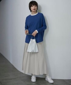 ICB 【洗える】 ヴィスコースワイド プルオーバー