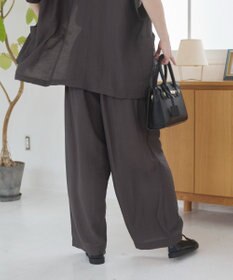 WEGO 【ANGIE VINTAGE】接触冷感イージーパンツ