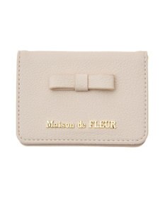 Maison de FLEUR 二つ折りリールパスケース