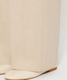 uncrave 【5周年企画・手洗い可】ライト リネン ワイドパンツ（uncrave STANDARD）