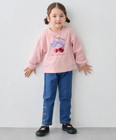 ANY KIDS 【綿100％】ミラクルスパンコール 長袖Tシャツ