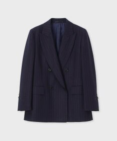 Paul Smith ストライプ ウール ダブルジャケット
