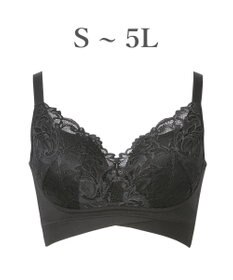 BRADELIS New York 【BRADELIS NewYork peace ブラデリス】ハートのキャッチャーカップで格上げフィットブラ24 補正 ブラジャー ノンワイヤーで楽に美バスト DB124301