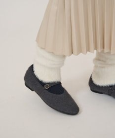 steppi 【洗える】ファー レッグウォーマー