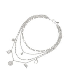 YECCA VECCA モチーフ4連ネックレス