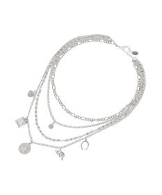 YECCA VECCA モチーフ4連ネックレス