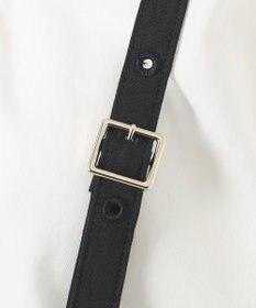 23区 L 【GOLD LABEL】クリスピーリネンストレッチ サスペンダーパンツ