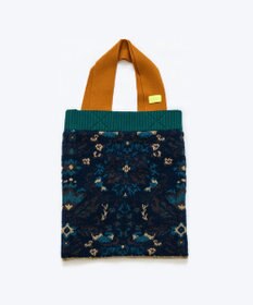 COQ FOREST MEMORY 花柄ニットトートバッグ