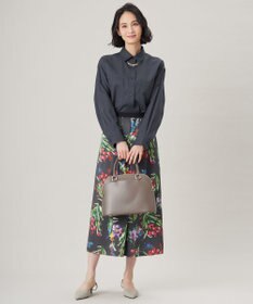 自由区 【洗える】ドビーオックスストレッチシャツ アウター