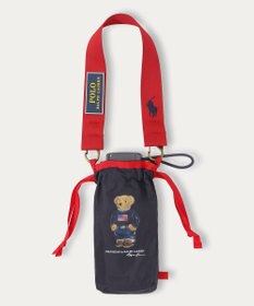 MOONBAT POLO RALPH LAUREN(ポロ ラルフローレン)FLAG BEAR 無地 5段折りたたみ傘 簡単開閉