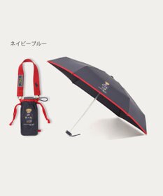 MOONBAT POLO RALPH LAUREN(ポロ ラルフローレン)FLAG BEAR 無地 5段折りたたみ傘 簡単開閉