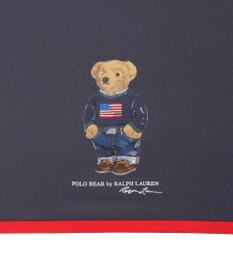 MOONBAT POLO RALPH LAUREN(ポロ ラルフローレン)FLAG BEAR 無地 5段折りたたみ傘 簡単開閉