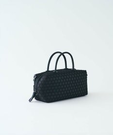 MIYABIYA LAQUOH【撥水加工】篭目柄エンボスボンディング ミニボストン