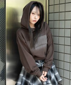 WEGO グラフィックショートパーカー