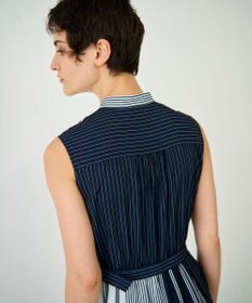 GRACE CONTINENTAL ストライププリントワンピース