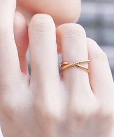 Tiaclasse クロスレイヤードリング