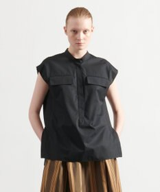 JOSEPH 【洗える】ポプリン　ノースリーブブラウス