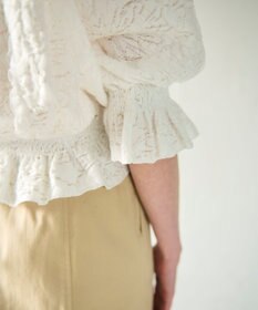 GRACE CONTINENTAL ドルマンフクレジャガードニットトップ