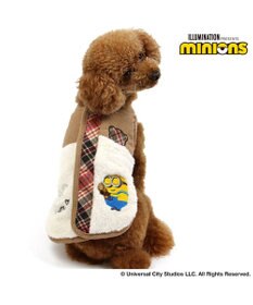 PET PARADISE ミニオン  ボブ＆ティム  背中開きベスト 小型犬