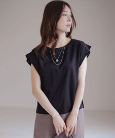 組曲 S ハシゴレースフレンチスリーブ カットソー