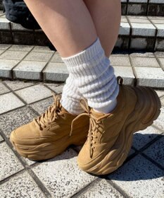 WEGO 【S～XL】クリアライトソールスニーカー