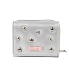 WEGO スタッズリボンウォレット