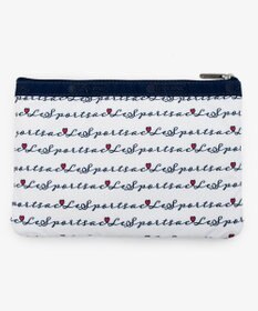 LeSportsac 3ZIP COSMETIC/マリンロゴボーダー