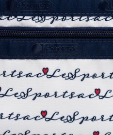LeSportsac 3ZIP COSMETIC/マリンロゴボーダー