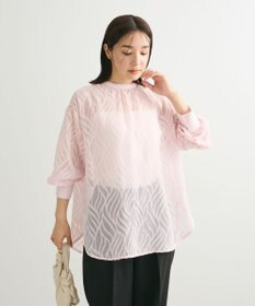 Green Parks ２ＷＡＹ　リーフジャガードシアーシャツ