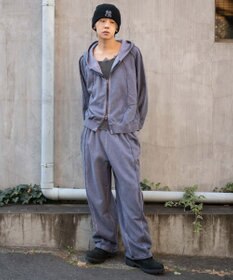 WEGO 【ユニセックス着用ITEM/MLサイズ展開】スウィッチングZIPパーカー