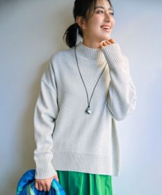 UNFILO L カシミヤブレンド ハイネックニット