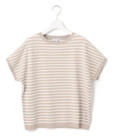 23区 L 【新色追加/洗える】レーヨンポリエステルストレッチ プルオーバー ニット