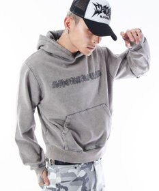 WEGO 【ユニセックス着用ITEM】コンパクトフィットロゴプルパーカー