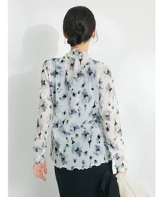 CRAFT STANDARD BOUTIQUE プリント柄スタンドネックプルオーバー