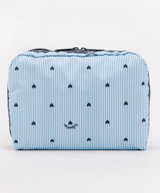 LeSportsac EXTRA LARGE RECTANGULAR COSMETIC/フレッシュブラックハーツ